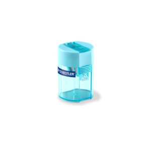 RAUTAN STAEDTLER DOUBLE HOLE SHARPENER CYAN