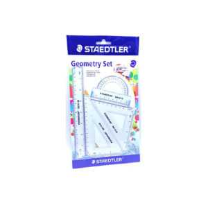 PENGGARIS STAEDTLER GEOMETRY SET CLEAR