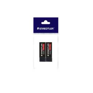 PENGHAPUS STAEDTLER BLACK ERASER EXAM DUST 2 SET