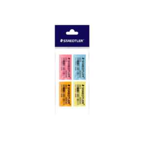 PENGHAPUS STAEDTLER ERASER PASTEL 35's SET 4