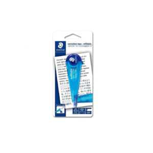 STAEDTLER REFILLABLE CORRECTION TAPE PINK BLISTER CARD