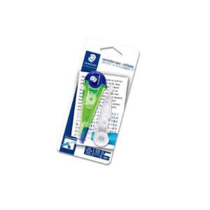 STAEDTLER REFILLABLE CORRECTION TAPE PINK BLISTER CARD + REFILL